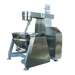 ZhongTai Durable Compact Versatile Innovative gas steam electrical heating Planetary mixing jacketed pot cooking machine