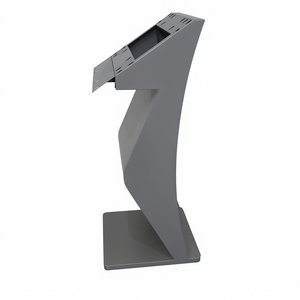 अनुकूलित हुएकी उच्च प्रदर्शन k प्रकार धातु डिजिटल सूचना कियोस्क बेस स्टैंड रैक होटल/लॉबी/बैंक के लिए प्रदर्शन के लिए - Product Image 3