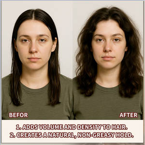 <span class=keywords><strong>La</strong></span> petite poudre coiffante pour femmes facile à transporter pour tous les types de cheveux permet d'obtenir un effet naturel sans toucher gras - Product Image 4