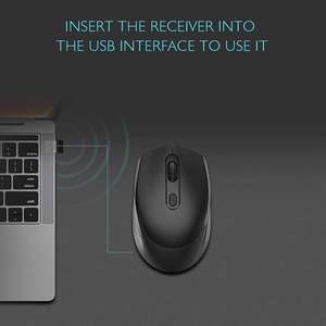 Wireless <b>Mouse</b> 2.4G Silent <b>Mouse</b> <b>Computer</b> <b>Mouse</b> With USB Nano Receiver <b>for</b> Laptop - Product Image 6