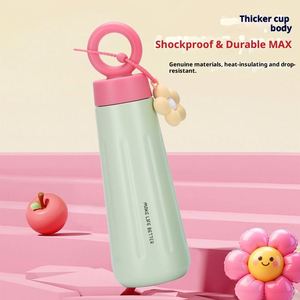 Nuevo Termo de Vacío Personalizable de Acero Inoxidable 316 de 450 ml, Aislamiento Térmico de 6-12 Horas, Seguro para Agua Hirviendo, con Pajita - Product Image 4