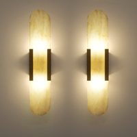 Lámparas de Pared Modernas de Estilo Nórdico para Interiores, Lámparas de Pared de Mármol para Dormitorio, Lámparas de Pared para Cabecera, en Oferta