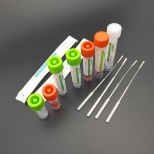 Viral transport kit nasal sampling swab vtm plastic tube and swab - Product Image 2
