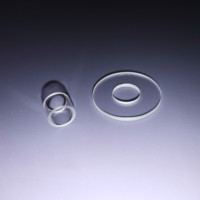 Transparent Personnalisé verre Optique saphir tube lentilles Offre Spéciale