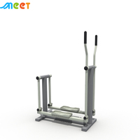 Máquina de remo para exteriores MT-JS024, equipo de fitness de doble estación, equipo de gimnasio para exteriores, máquina de ejercicio para parques para adultos