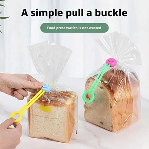 Silicone Sealing clip Food Snack Bread Sealing Freshness Sealing Clip Adjustable Clip Portable Data Cable Storage <b>Kitchen</b> Gadget - Product Image 4