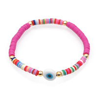 Bracelets en perles pour femmes, bijoux en perles, bracelets bohèmes faits à la main, bracelets turcs porte-bonheur avec œil maléfique