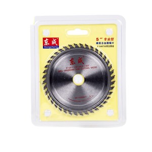 Disco de sierra circular Dongcheng de 125 mm y 40 dientes para corte de madera, soldado por alta frecuencia - Product Image 2