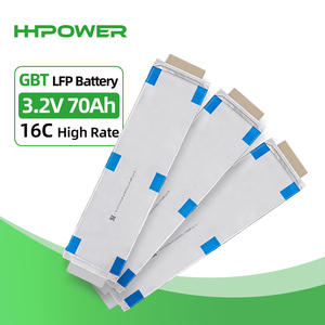 แบตเตอรี่ลิเธียม LFP HHPOWER PL72174207 GBT 3.7V 70Ah Cell 16C Discharge 4000 รอบการใช้งาน สำหรับพลังงานแสงอาทิตย์ รถ EV สกู๊ตเตอร์ - Product Image 1