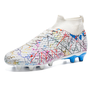 Nuevas Zapatillas de Fútbol Transfronterizas, Nuevas Zapatillas de Competición para Hombre, Tacos Largos, Antideslizantes para Césped Artificial, Venta al por Mayor para Adolescentes - Product Image 1