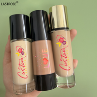 Fond de teint liquide longue tenue, waterproof, contrôle du sébum, fini mat, pour tous types de peaux