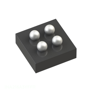 Composants électroniques de circuit intégré (IC) INA216A3YFFR, gestion de l'alimentation (PMIC) à service unique, 4 UFBGA, DSBGA - Product Image 1