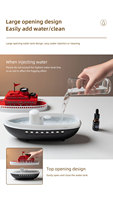 Diffuseur d'arômes ultrasonique en forme de bateau, best-seller, pour huiles essentielles, humidificateur d'air à brume froide