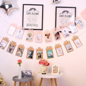 Guirnalda de Pancartas para Fotos del Primer Cumpleaños del Bebé, de Recién Nacido hasta 12 Meses, Pancartas de Hitos <span class=keywords><strong>Mensuales</strong></span> para Decoración de Cumpleaños - Product Image 4
