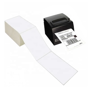 Labels 4x6 Labels 4x6 Inch Fanfold Perforated Self Adhesive Mailing Direct Thermal Sticker Shipping Labels