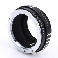 Adaptateur AF-EOSM pour objectif Sony Alpha Minolta AF MA à appareil photo Canon EOS M M100 M50 EF-M