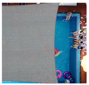 Voile d'ombrage grise anti-UV en tissu, toile <span class=keywords><strong>de</strong></span> protection pour patio extérieur et jardin, 185 GSM, robuste et personnalisable - Product Image 6