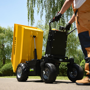 AUSTTER Petit transporteur de jardin manuel bon marché Mini camion à benne basculante électrique à quatre roues 500kg pour les États-Unis, l'Italie, la <span class=keywords><strong>France</strong></span> et la Pologne - Product Image 6