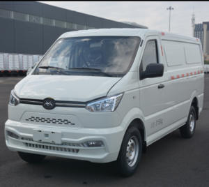 Nouveau Gonow High Efficiency 310km Cargo Van électrique à économie d'énergie pour les marchands Marchandises Supermarchés Livraison <span class=keywords><strong>de</strong></span> produits frais - Product Image 2