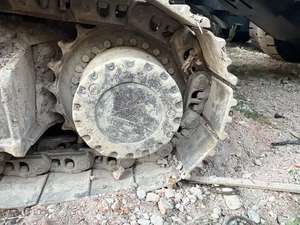 Excavadora de cadenas Kobelco SK350 usada con motor Hino, caja de cambios y bomba, diseñada para condiciones extremas, garantizando una larga vida útil. - Product Image 3