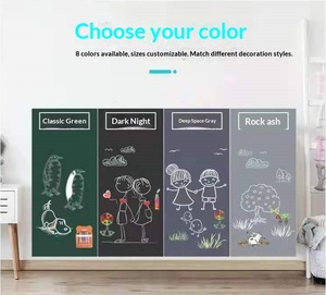 Pegatinas de Pared Magnéticas Adhesivas de Goma Suave/PVC, <span class=keywords><strong>Pizarra</strong></span> de Dibujo Borrable para Niños, para Oficina, Enseñanza y Formación - Product Image 4