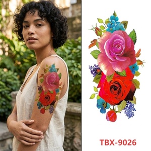 Pegatinas <span class=keywords><strong>de</strong></span> Arte Corporal, Pegatinas Decorativas <span class=keywords><strong>de</strong></span> Verano, <span class=keywords><strong>Tatuajes</strong></span> Temporales <span class=keywords><strong>para</strong></span> <span class=keywords><strong>Mujeres</strong></span>, Maquillaje Diario - Product Image 1