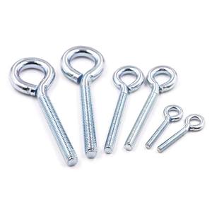 Gancho de Ojo Galvanizado <span class=keywords><strong>con</strong></span> Tornillo, Gancho para Hamaca, Tornillo de Columpio, <span class=keywords><strong>Rosca</strong></span> Abierta/Cerrada - Product Image 6