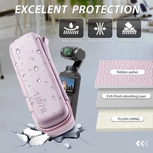 Estuche de EVA personalizado de fábrica para la cámara Osmo Pocket 4 y Xtra Muse, bolsa protectora de almacenamiento con correa para la muñeca - Product Image 4