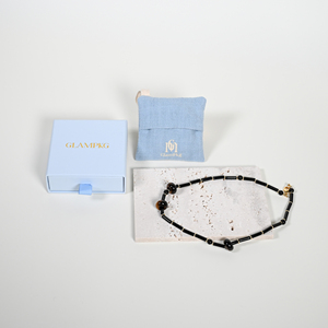 Glampkg Customized Logo High Quality Cotton Jewelry Pouch Small Necklace <b>Dust</b> <b>Bag</b> Gift Pouch - Product Image 3