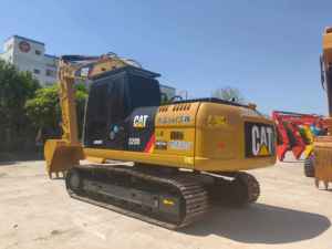 Attrezzature pesanti usato CAT 320D escavatore Made in giappone di seconda mano bruco 320D qualità originale - Product Image 2