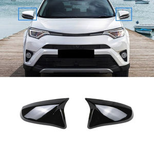 Cubiertas Protectoras para Retrovisores Laterales de Coche, Tapas para Espejos Retrovisores para Toyota RAV4 2013-2018, Kit de Carrocería, Accesorios para Coche - Product Image 1