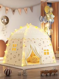 Tente <span class=keywords><strong>de</strong></span> <span class=keywords><strong>jeu</strong></span> pour enfants, maisonnette portable pour garçons et filles, château <span class=keywords><strong>de</strong></span> <span class=keywords><strong>jeu</strong></span> - Product Image 3