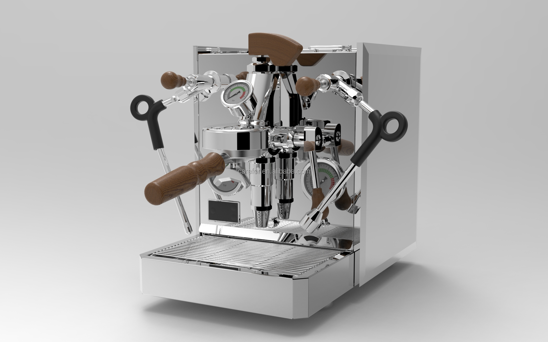 エクスプレスステンレスシングルヘッドコーヒーメーカーエスプレッソ