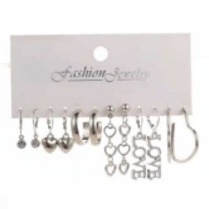 Vendita calda di tendenza di moda lampadario orecchino elegante carino fiore di lusso conchiglia di cristallo all'ingrosso - Product Image 2