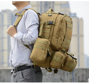 LOGO personnalisé grand camping sac d'alpinisme étanche pour l'extérieur camping randonnée sacs à dos tactiques pour hommes sac à dos - Product Image 3
