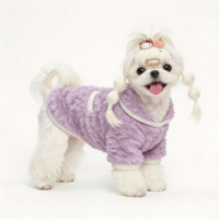 Haustierkleidung für Katzen und Hunde (Pomeranian Dackel) - Luxuriöse Baumwoll-Jacken mit Kratzschutz für Mittelgroße Hunde, Alle Jahreszeiten, Halloween
