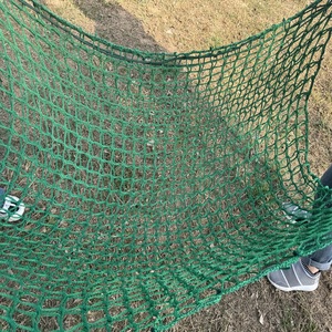 Rede de Segurança de Nylon PP Plástico para Feno com Furos de 5 cm 5'x4' Grande Alimentador Lento Cilíndrico Forte e Durável para Cavalos - Product Image 1