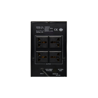 Alimentation sans interruption hors ligne monophasée 2000VA 1200W 220V pour ordinateur avec protection contre les surcharges