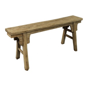 Banco Otomano de Madera Reciclada Natural <span class=keywords><strong>Antigua</strong></span> de Estilo Rústico al por Mayor - Product Image 1
