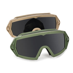 V50 resistenza balistica <span class=keywords><strong>STANAG</strong></span> 2920 occhiali da sole tattici con 3 lenti sostituibili giallo visione notturna occhiali da tiro - Product Image 3