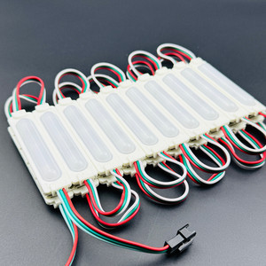 2811ic pixel 5050rgbic mô-đun LED ánh sáng DC <span class=keywords><strong>12V</strong></span> 24V 1 Wát 86*19 Mét 3 đèn Led IP65 rgbic địa chỉ LED <span class=keywords><strong>MODULE</strong></span> cho quảng cáo dấu hiệu - Product Image 2