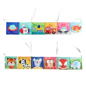 Cadeau pour bébé Jouets visuels froissés pour faire du bruit <span class=keywords><strong>Livre</strong></span> souple pour bébé Stimulation visuelle du ventre <span class=keywords><strong>Livre</strong></span> en tissu sensoriel de <span class=keywords><strong>6</strong></span> à 12 <span class=keywords><strong>mois</strong></span> - Product Image 6