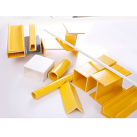 Perfil de Pultrusión de FRP a Medida, Perfiles de Fibra de Vidrio, Perfiles de GRP para Piezas Estructurales de Torres de Refrigeración
