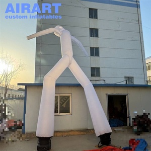 Figura Inflable Decorativa Roja para Publicidad, Figura de Dibujos Animados <span class=keywords><strong>Bailarina</strong></span> Inflable Decorada con Ambas Piernas para Exhibición - Product Image 6