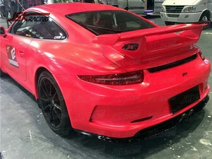 Kit carrosserie pare-chocs arrière en fibre de verre FRP style GT3 2012-2015 pour <span class=keywords><strong>PORSCHE</strong></span> <span class=keywords><strong>911</strong></span> 991 <span class=keywords><strong>CARRERA</strong></span> <span class=keywords><strong>S</strong></span> 4S - Product Image 2