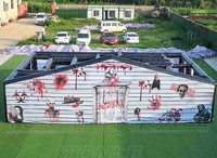 Labyrinthe gonflable pour maison hantée d'Halloween à vendre