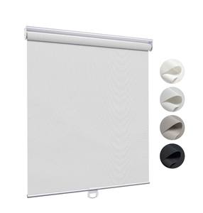 ستائر عمودية ذكية كهربائية تعمل بالواي فاي، طبقة مزدوجة مضادة للأشعة فوق البنفسجية ومقاومة للماء، لحماية الخصوصية وتعتيم الغرفة، بتصميم عصري - Product Image 1