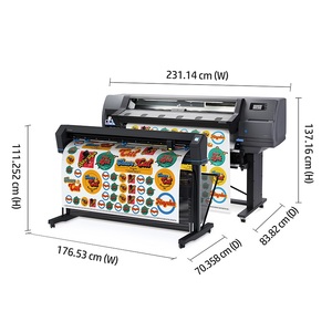 Impresora H P Latex 315, plotter de impresión ultra ancha de <span class=keywords><strong>54</strong></span> pulgadas, tinta de látex respetuosa con el medio ambiente - Product Image 3