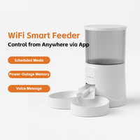Comedero Inteligente para Mascotas FuturePets de 4L con Bloqueo Anti-Accidental, Grabación de Video, Control por Aplicación y Temporizador Remoto para Comida Seca