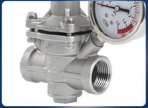 CNJS tasarım paslanmaz çelik su hava oksijen için 304 regülatörü basınç vakum tahliye vanaları - Product Image 6